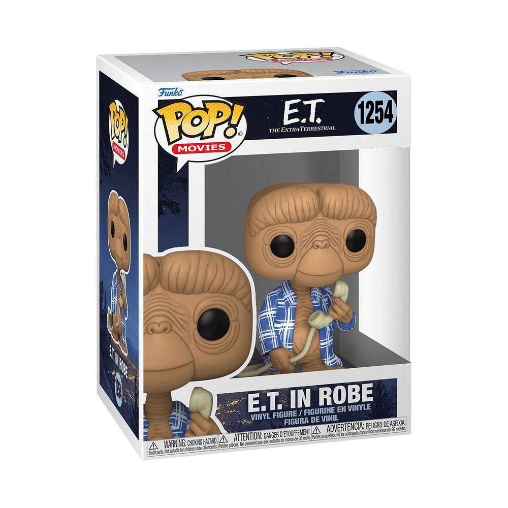 Funko Pop Movies ET the Extra-Terrestrial ET in Robe 1254 40th Anniversary Vinyl